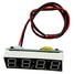 Car 3 in 1 Digital LED Electronic Voltage Temperature Electronic Clock Time - 5