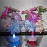 Vase Fiber Led Night Light Optical Flowers Colorful - 2