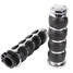 Ducati Chrome Motorcycle Handlebar Grips Honda Yamaha Suzuki - 1