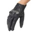 Touch Screen Gloves Riding Racing Bike Motorcycle Leather Protective Armor Black - 11
