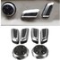 Q5 Seat Tiguan Adjustment Chromed A5 A6 Trims Q3 Switch Cover Audi A3 A4 VW - 1