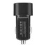 Android Car Charger for iPhone iPAD Dual USB Car Charger Bullet Shape - 2