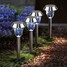 Solar Steel Light 1-led White Pathway - 6