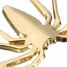 Marker Golden Motorcycle Spider Badge Emblem Shape Auto 3D Car Sticker Decal - 8