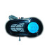 Horn Three Plating inches Motorcycle MP3 Half Speaker with Blue Black Red - 9