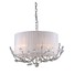 Fabric Modern 40w Crystal Shade Max Chandelier - 1