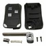 ES Flip Key Shell 3 Buttons GS Uncut Car Remote LEXUS - 6