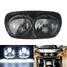 Beam LED Headlight Road Glide H4 Assembly Harley Motorcycle Dual Hi Lo - 1