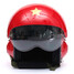 Double Lens Force Size Pilot Jet Air Motorcycle Scooter Helmet - 5