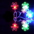 110/220v 3w String Fairy Lamp Shaped 2-led Snowflake 6m - 3