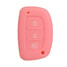 Protector Cover Case Three Button Fob Hyundai Silicone Car Remote Key Solaris - 5