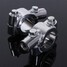 23mm Adaptor Motorcycle Handlebar 8mm 10mm Thread Mirror Holder Clamp - 3