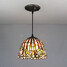 Entry Hallway Pendant Light Tiffany Painting Feature For Mini Style Metal 25w Traditional/classic - 1
