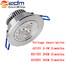 Fit Led Ceiling Lights Ac 220-240 V Recessed Led Warm White 6w Smd 500-550 - 7