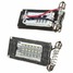 Pair White BMW MINI Cooper 18SMD LED License Plate Light Lamp R57 - 6