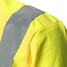Reflective Stripes Jacket Waistcoat Safety Mens Long Sleeve Vest - 8