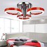 Living Room Modern/contemporary Bedroom Study Room Flush Mount Chrome Office Feature For Led Metal - 2