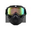 Helmet Goggles Mask Motorcycle Windproof Removable Dustproof - 9