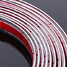 Crash Protecter Self Adhesive Chrome Car Styling Moulding Strip Trim - 3