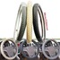15 Inches Wheel Plaited Size Car Genuine Grid Cowhide Leather Steel Ring Wheel - 5