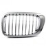 Front Silver Kidney Grille BMW E46 3 Series 2 Door Grills - 5