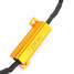 Car Load Resistor Canceler Warning LED Decoder Canbus Error Free 50W-8Ohm 12V H7 - 4