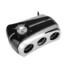 Car Cigarette Lighter Socket Power 3 Way Splitter Adapter - 1