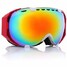 UV Professional Motorcycle Glasses Pink Goggles Ski Snowboard Anti Fog Safety - 2