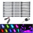 10 pcs Motorcycle Colors Strips Million Flexible LED Neon Kit Lighting - 1