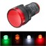 Universal Red White 12V Motorcycle Turn Green DC Indicator Signal Light Yellow LED lamp - 1