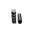 Universal 1 Inch Motorcycle Black Handlebar Hand Grips - 3