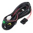 Relay Wire Harness Black Plastic 12V 40A Switch For Honda Automotive Car Fog Light - 4