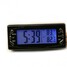 Digital Clock Car LCD Temperature Auto Thermometer Hygrometer - 2