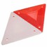 Lorry Trailers Car Truck Van Reflectors 2Pcs Bus Red Triangular Side - 4