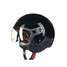 Helmets Male and Female Motorcycle Half BEON UV Helmet Safety ECE - 4