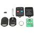 Keyless Entry Remote Fob Ford Mercury 4 Button Transponder Chip Car Key - 10