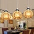 Glass Pendant Lamp Ball Three - 1