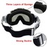 UV Snowboard Ski Goggle Motor Bike Snow Dual Lens Outdoor Anti Fog Helmet Goggles - 12