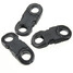 Clasp Plastic 10pcs Paracord Hook Buckles Black Side Release - 6