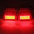 Caravan Indicator Lamp 12V LED Truck Trailer Stop Rear Tail License Plate - 4