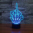 3d Decoration Atmosphere Lamp Novelty Lighting Colorful Led Night Light 100 Touch Dimming - 4