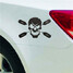 Sticker Decal Removable Art Paddle Skull Oars Vinyl Decor Car Truck Boat - 4