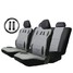 Car Universal PU Leather 13PCS Tirol Seat Cover Cushion - 1