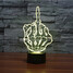 3d Decoration Atmosphere Lamp Novelty Lighting Colorful Led Night Light 100 Touch Dimming - 5