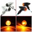 10mm Motorcycle Bullet Pair Turn Signal Indicator Light Lamp Harley Chopper - 1