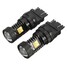 2Pcs Car Turn Signal light T25 Daytime Running Light SMD LED Amber White - 9