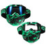 Protect Motorcycle Helmet Lens Green Mask Shield Goggles Full Face Clear Light - 12