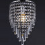 Crystal Light Wall Light Flush Mount Electroplate - 2