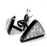 1Pair LED Turn Signal Light Triangle Motorcycle Universal Flush Mount - 2