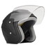 Hat Safety Winter Motorcycle Half Helmet Autumn Anti-Fog Shield Electric Bicycle Casque - 7